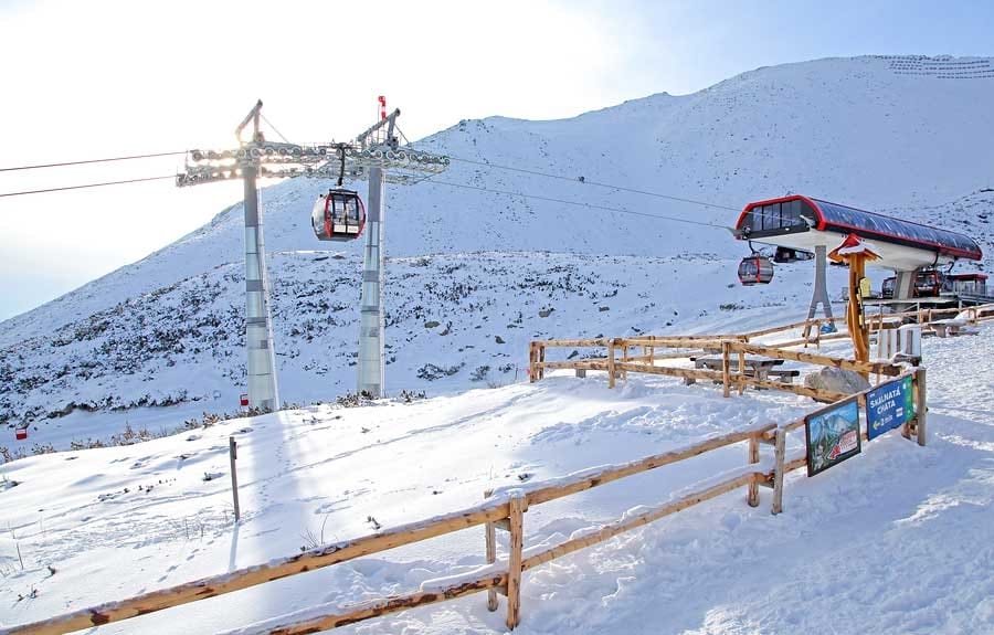 Ski resort Tatranská Lomnica