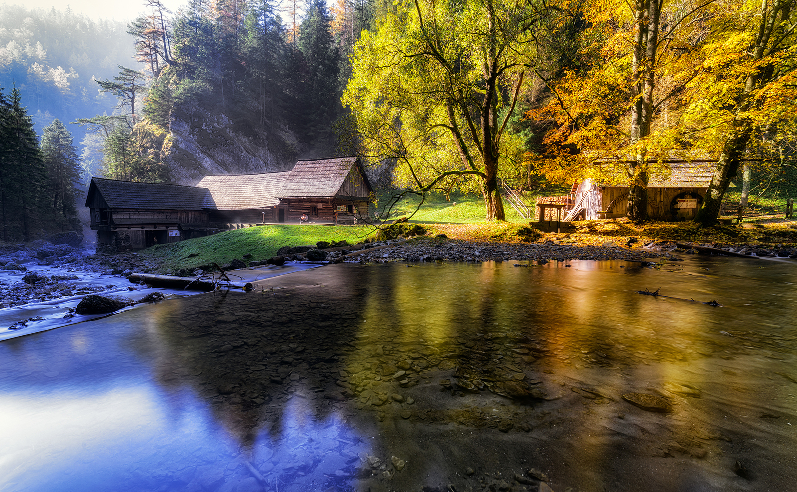 Oblazy Mills in Kvačianska valley